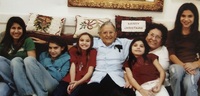 Arturo and Marie Vasquez with their granddaughters: Allison, Jacquelyn, Michaela, Addie, and Sarah.