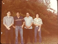 Arturo Vasquez and his sons.