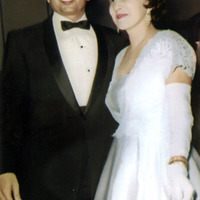 Arturo and Marie Vasquez at a formal dance given by the Scepter Club.